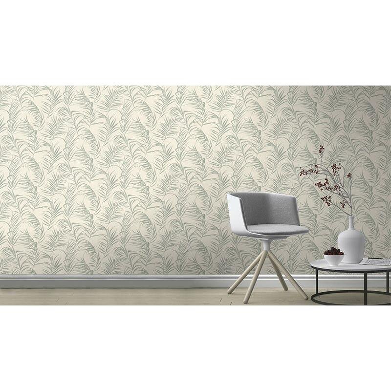 Tapete Beige, Creme, Grün BARBARA Vliestapete (1039972)