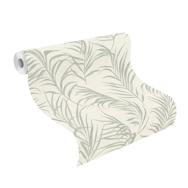 Tapete Beige, Creme, Grün BARBARA Vliestapete (1039972)