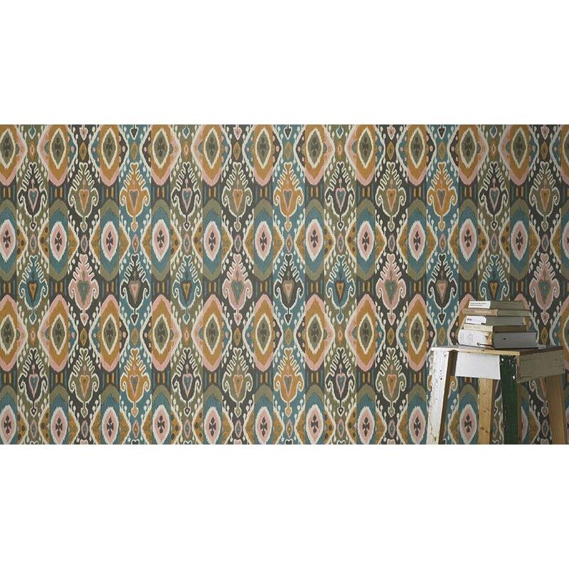 Tapete Blau, Grün BARBARA Vliestapete (1039968)