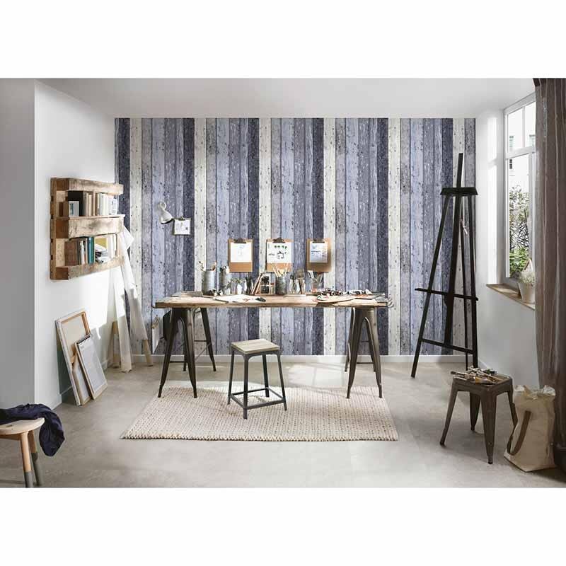 Tapete Blau, Pastellfarben AS-Creation Vliestapete (1023493)