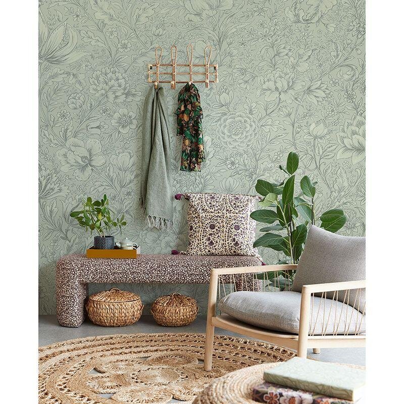 Digitaldruck-Tapete Grün Eijffinger (1039785)