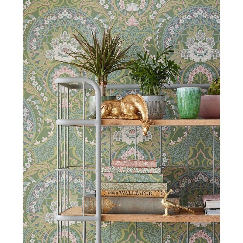 Tapete Blau, Grün Eijffinger Vliestapete (1039755)