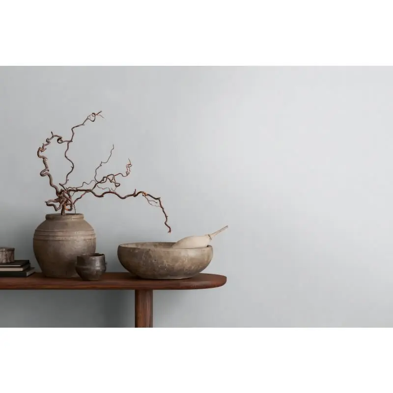 Unitapete in Leinenoptik Hellgrau - Moderne Vliestapete mit feiner Struktur AS-Creation (KG-174544)