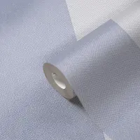 Streifentapete Lila Rosa - Vliestapete mit Leinenstruktur...