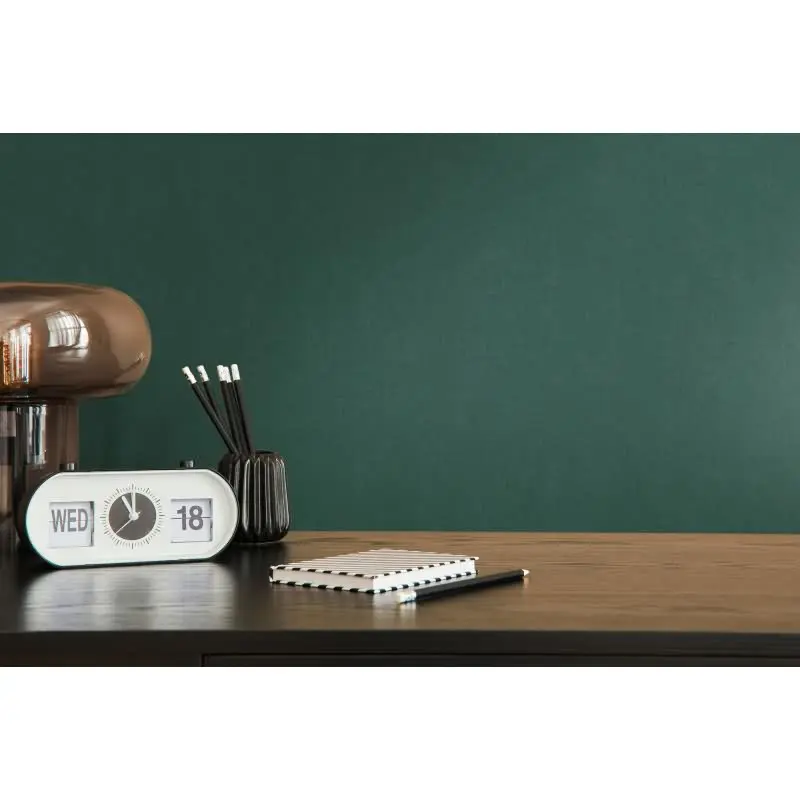 Unitapete mit Struktur Dunkelgrün - Vliestapete matt - Tiefe Farbe für moderne Räume AS-Creation (KG-174574)