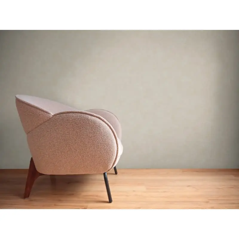 Unitapete mit Struktur Taupe Beige - Vliestapete matt - Zeitlose Wandtapete modern AS-Creation (KG-174581)