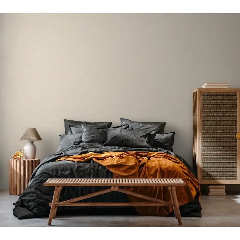 Steinoptik-Tapete Beige Apricot - Vliestapete strukturiert - Warmer Marmorlook matt AS-Creation (KG-174588)