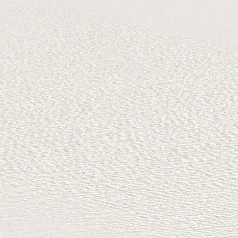 Unitapete glatt Weiß Beige - Vliestapete matt - Schlichte Wandgestaltung modern AS-Creation (KG-174593)