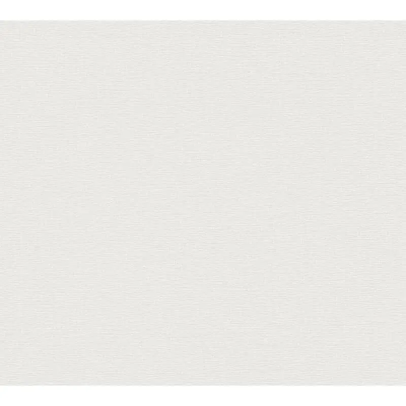 Unitapete glatt Weiß Beige - Vliestapete matt - Schlichte Wandgestaltung modern AS-Creation (KG-174593)