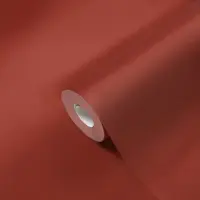 Unitapete glatt Dunkelrot - Vliestapete matt -...