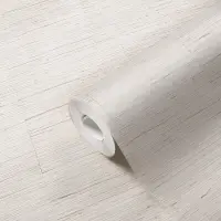 Strukturtapete Leinenoptik Creme Beige - Vliestapete...