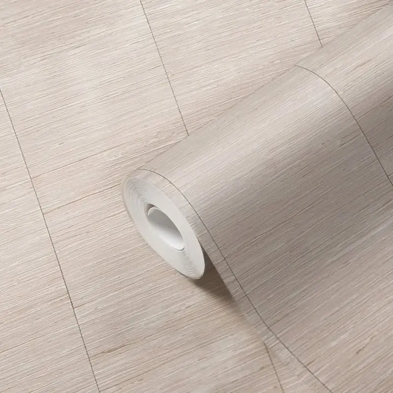 Strukturtapete Leinenoptik Beige Rosé - Vliestapete dezent modern - Wandtapete livingwalls (KG-174633)