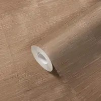 Strukturtapete Leinenoptik Braun Beige - Vliestapete...
