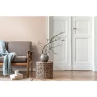 Unitapete Uni Ros&eacute; Beige - Einfarbige Vliestapete...