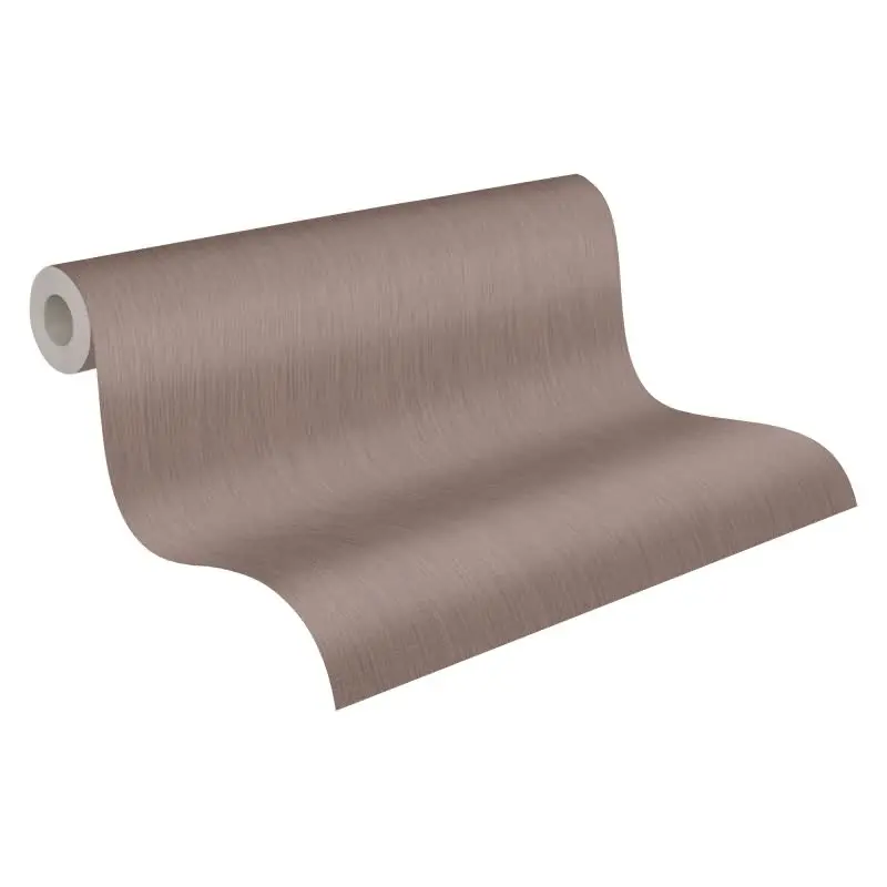 Unitapete Uni Braun Taupe - Einfarbige Vliestapete modern - Glatte Wandtapete livingwalls (KG-174666)