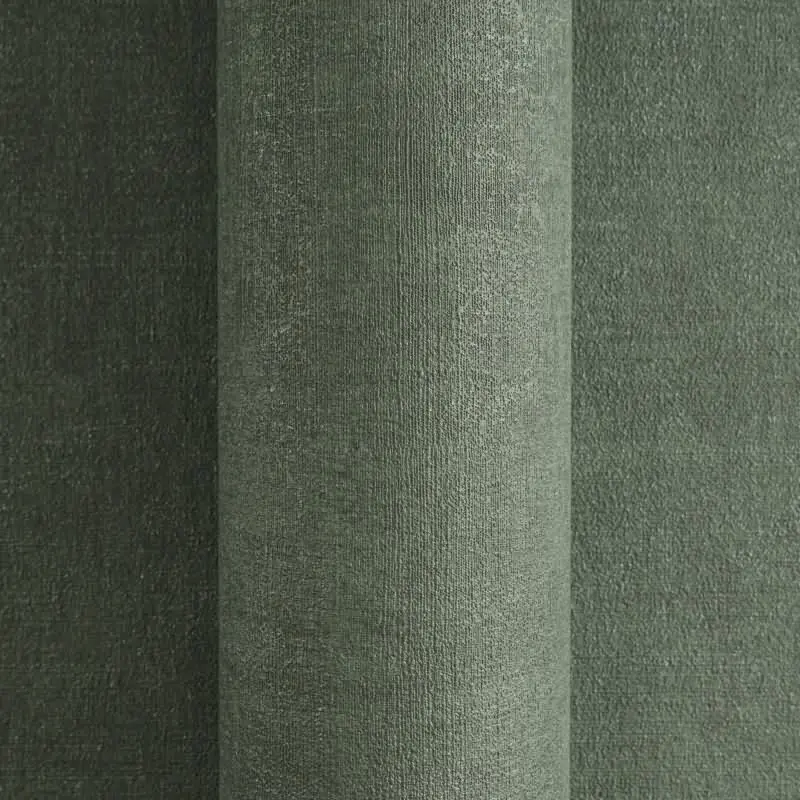 Tapete in Leinenstruktur Dunkelgrün - Schlichte Vliestapete modern AS-Creation (KG-174690)
