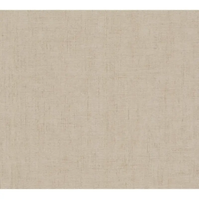 Tapete in Leinenstruktur Terracotta Beige - Schlichte Vliestapete wohnlich AS-Creation (KG-174694)