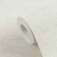 Tapete in Leinenoptik Creme Beige - Strukturtapete mit...