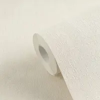 Tapete in Betonoptik Creme Beige - Unifarbene...