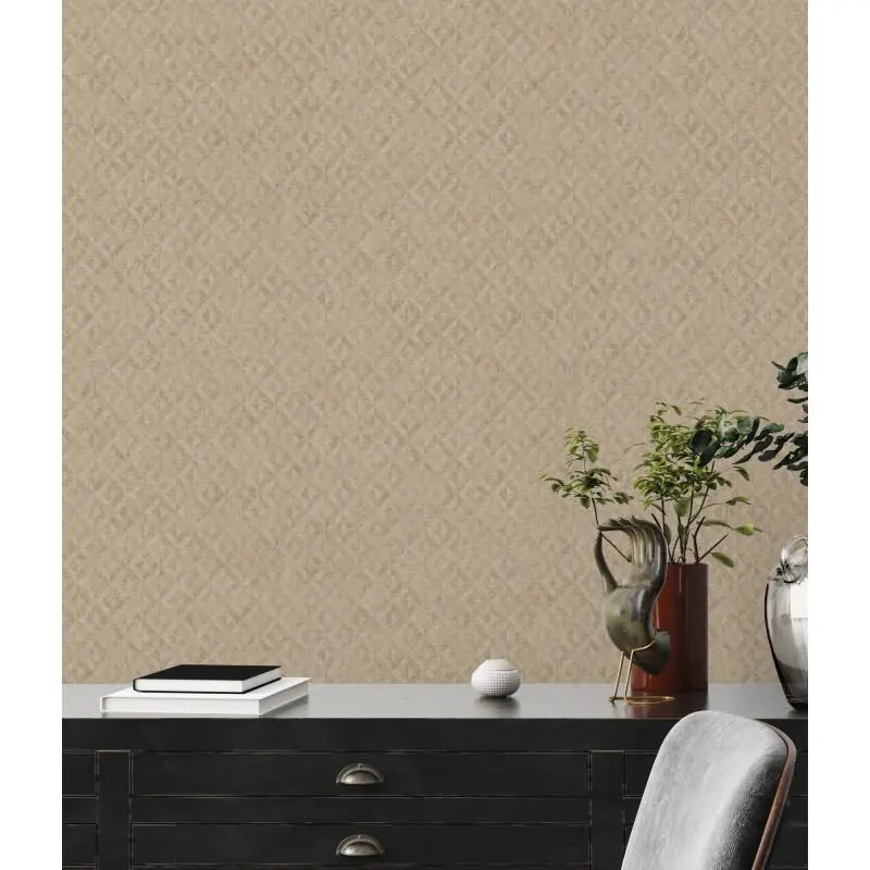 3D-Tapete geometrisch Beige Sandfarben - Vliestapete mit Struktur und Muster AS-Creation (KG-174744)
