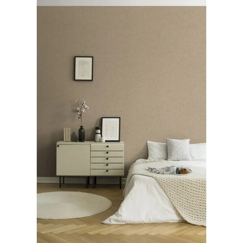3D-Tapete geometrisch Beige Sandfarben - Vliestapete mit Struktur und Muster AS-Creation (KG-174744)