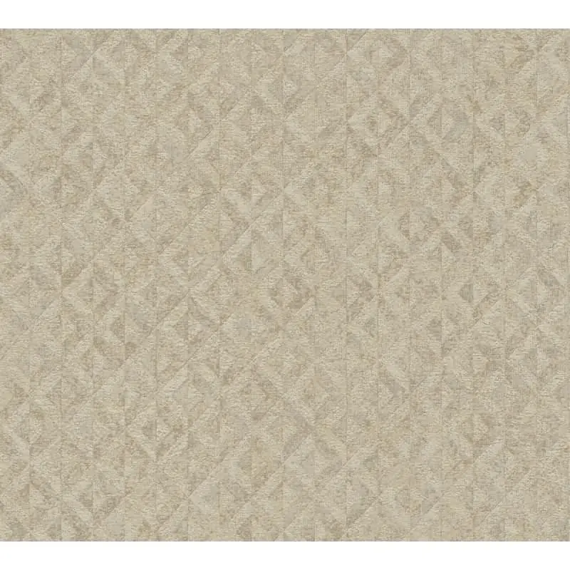3D-Tapete geometrisch Beige Sandfarben - Vliestapete mit Struktur und Muster AS-Creation (KG-174744)