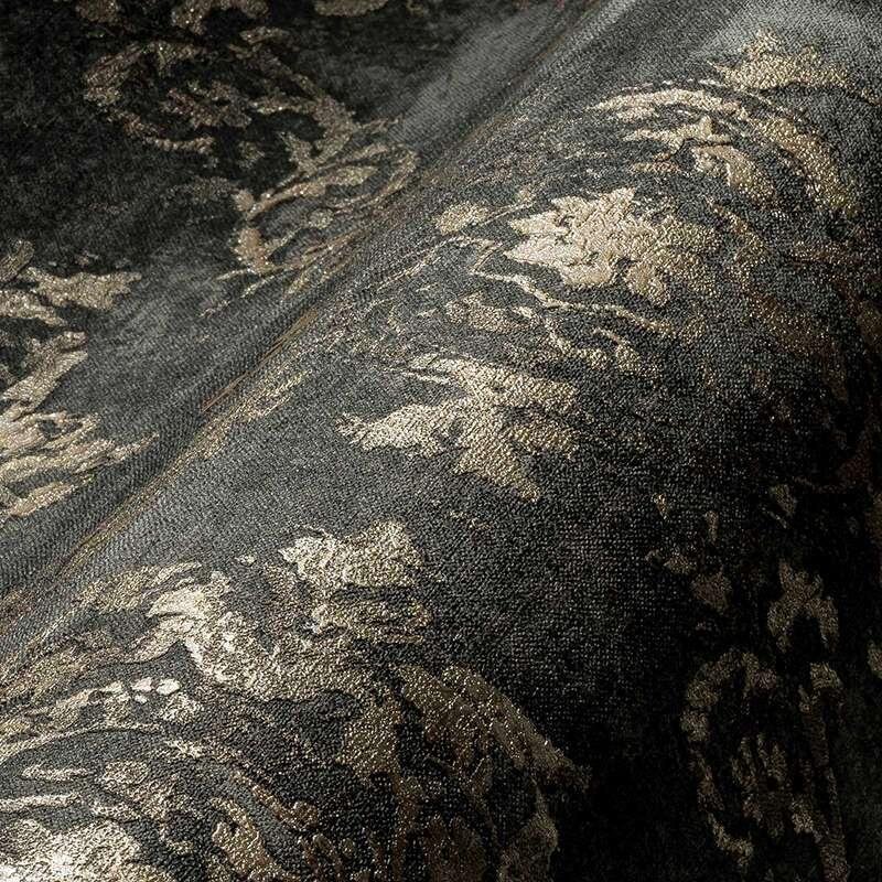 Tapete Grau, Silber, Schwarz, Anthrazit livingwalls Vliestapete (1039728)