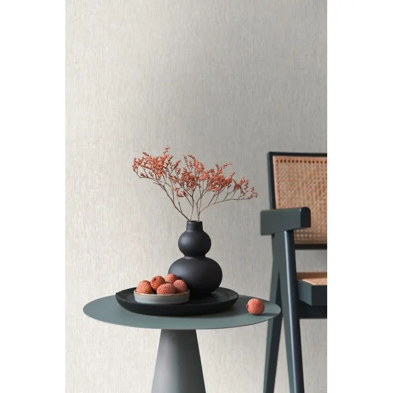 Stein Optik-Tapete Hellgrau Weiß - Struktur Vliestapete dezent modern livingwalls (KG-174779)