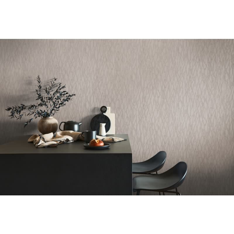 Stein Optik-Tapete Beige Grau - Struktur Tapete mit Adermuster - Vliestapete modern livingwalls (KG-174783)
