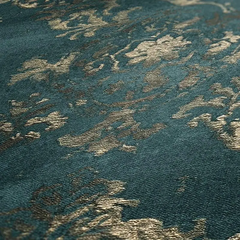 Tapete Blau, Gold, Kupfer livingwalls Vliestapete (1039727)