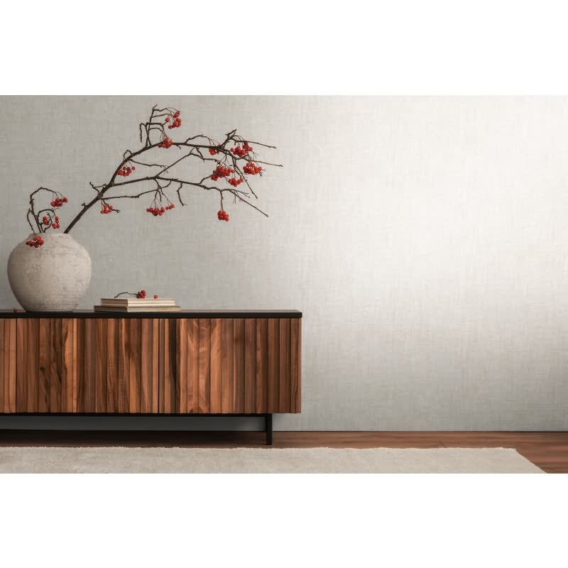 Steinoptik-Tapete Creme Beige - Vliestapete mit feiner Struktur - Modern livingwalls (KG-174786)