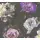 Florale Tapete Rosen Schwarz Lila - Vliestapete dunkel - Mustertapete elegant romantisch AS-Creation (KG-174804)