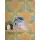 Retro-Blumen Tapete Gelb Grün Blau - Muster Tapete floral - Vliestapete AS-Creation (KG-174834)
