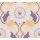 Retro Blumentapete Lila Gelb Creme - Muster Tapete floral - Vliestapete AS-Creation (KG-174836)
