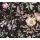 COSMOPOLITAN Vliestapete Blumen Schwarz Bunt moderne Aquarell Tapete floral Design livingwalls (KG-174885)