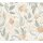COSMOPOLITAN Vliestapete Blumen Creme Apricot Trend Tapete mit Blüten & Blättern livingwalls (KG-174893)