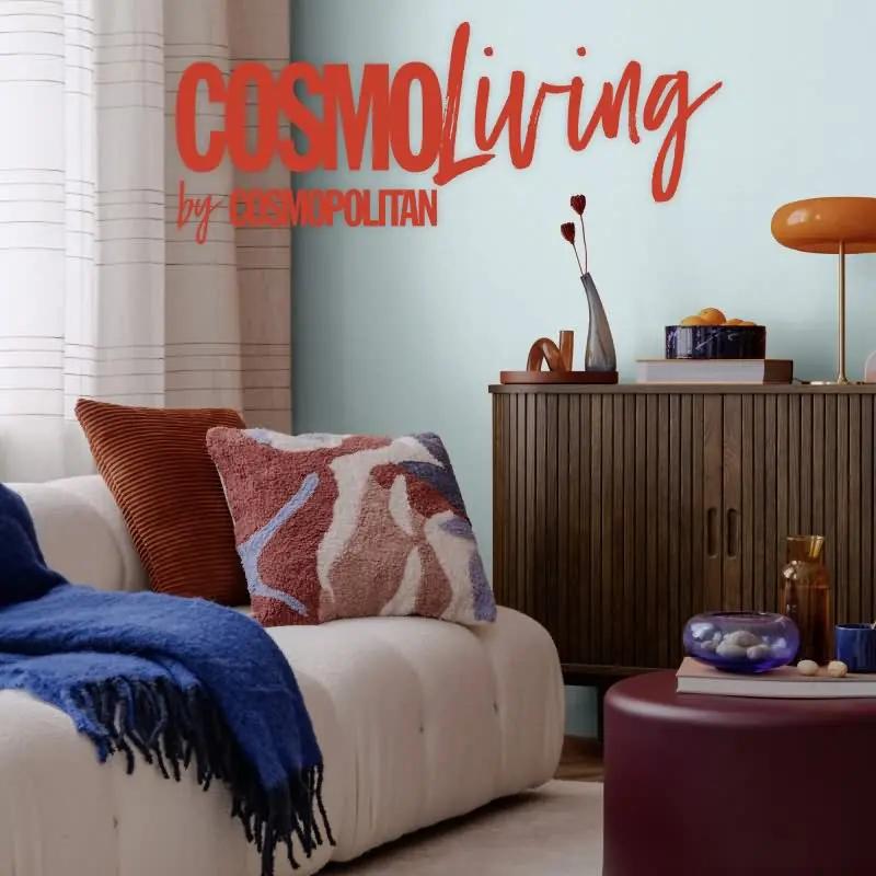 COSMOPOLITAN Vliestapete Hellblau mit Struktur moderne Uni Tapete Metallic livingwalls (KG-174910)