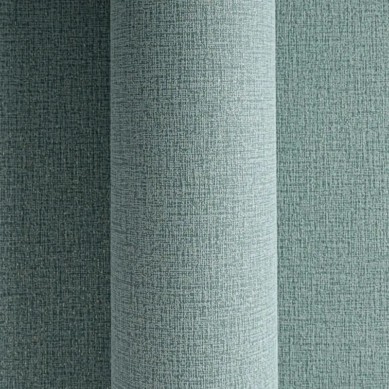 COSMOPOLITAN Vliestapete Türkisblau Metallic moderne einfarbige Tapete Design livingwalls (KG-174911)