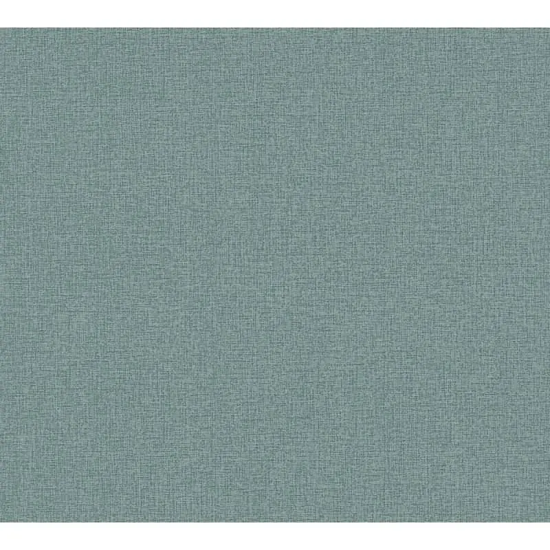 COSMOPOLITAN Vliestapete Türkisblau Metallic moderne einfarbige Tapete Design livingwalls (KG-174911)