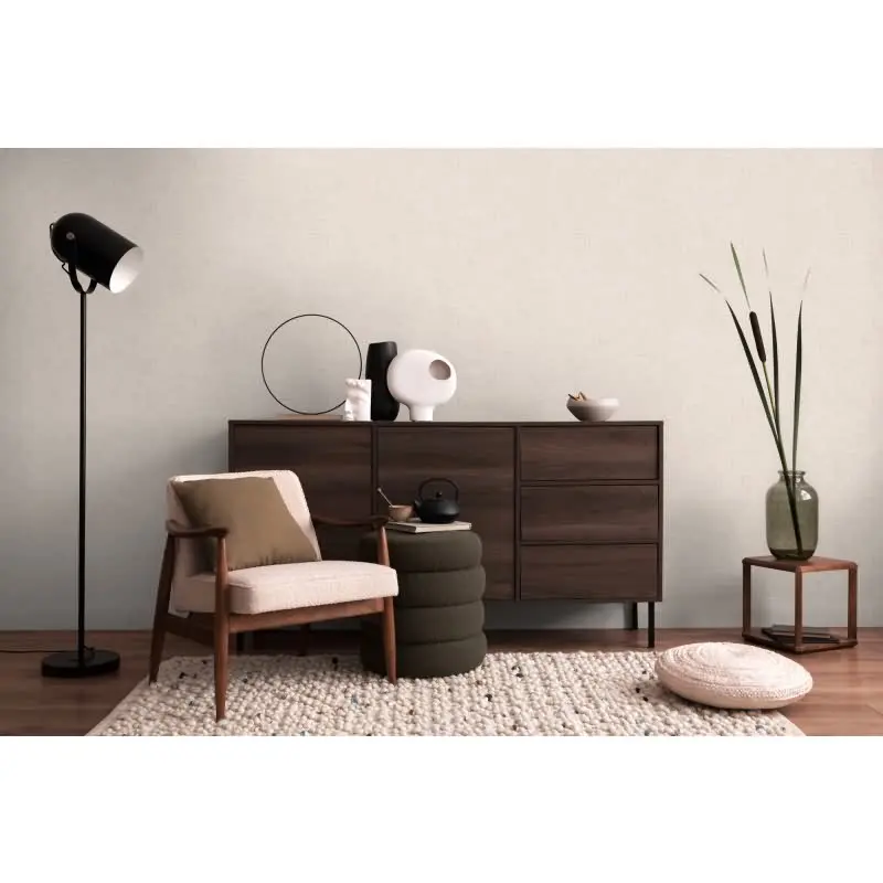 COSMOPOLITAN Vliestapete Struktur Weiß Grau dezente Tapete in Textiloptik livingwalls (KG-174922)