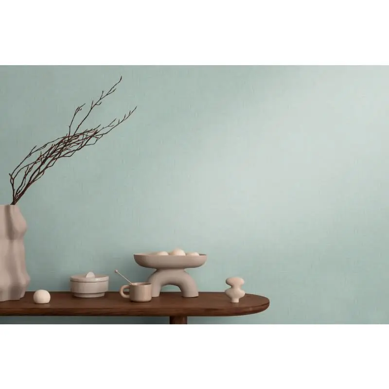 COSMOPOLITAN Vliestapete Hellblau Türkis moderne Struktur Tapete fürs Esszimmer livingwalls (KG-174924)