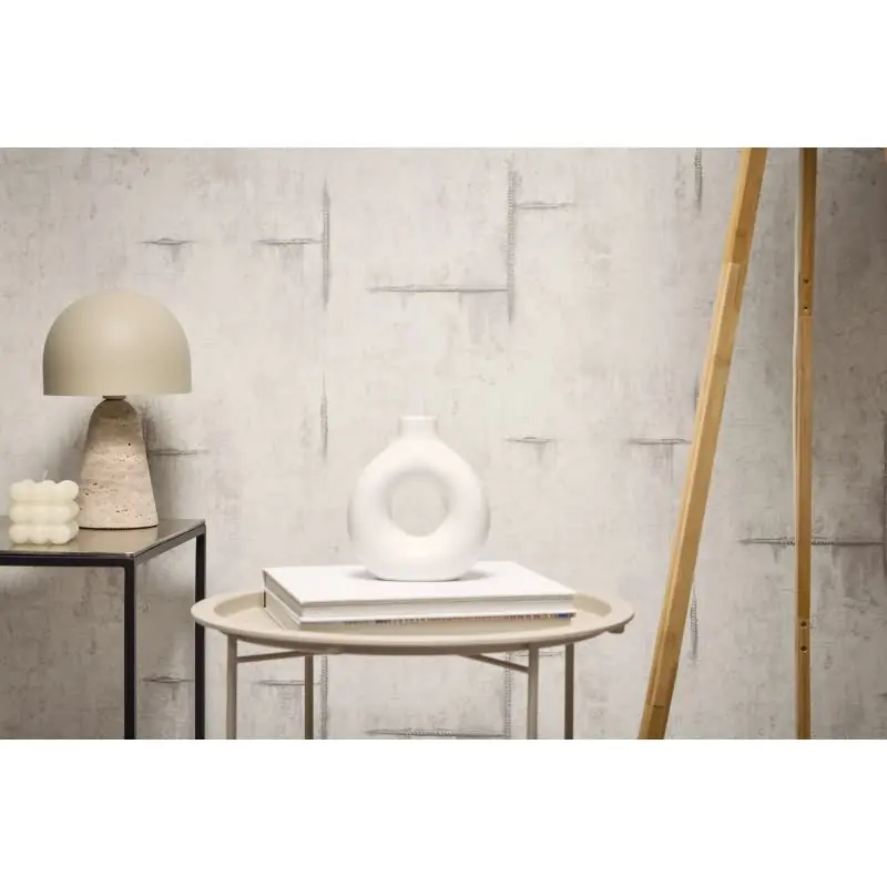 COSMOPOLITAN Vliestapete Betonoptik Weiß Grau moderne Industrial Tapete livingwalls (KG-174927)