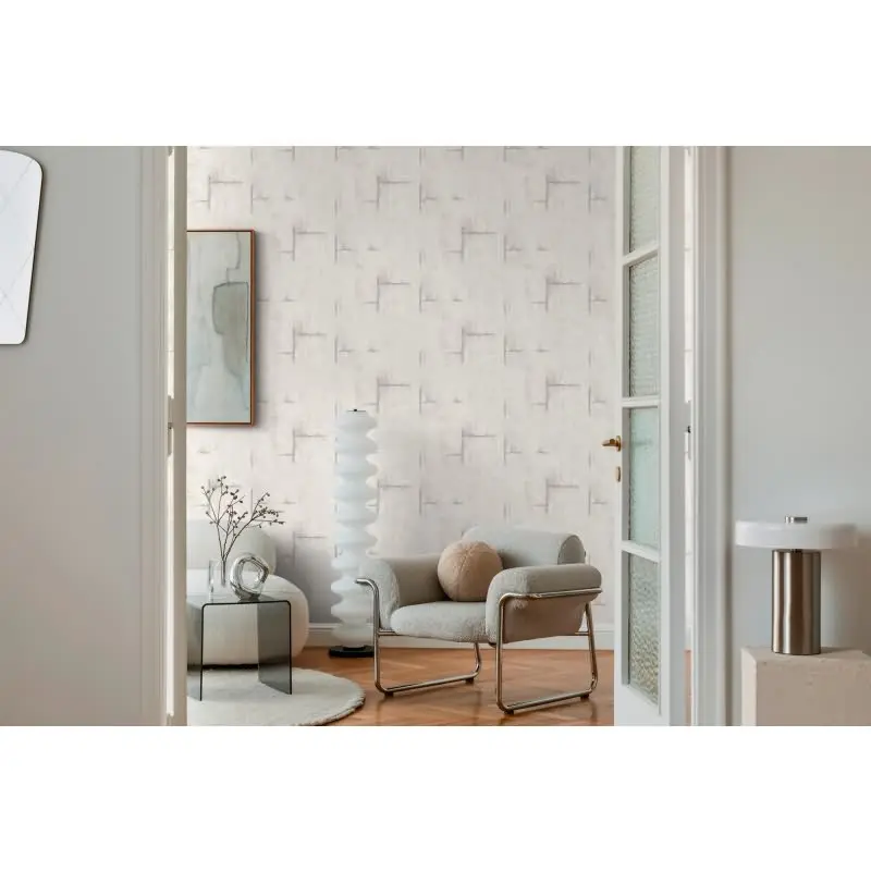 COSMOPOLITAN Vliestapete Betonoptik Weiß Grau moderne Industrial Tapete livingwalls (KG-174927)