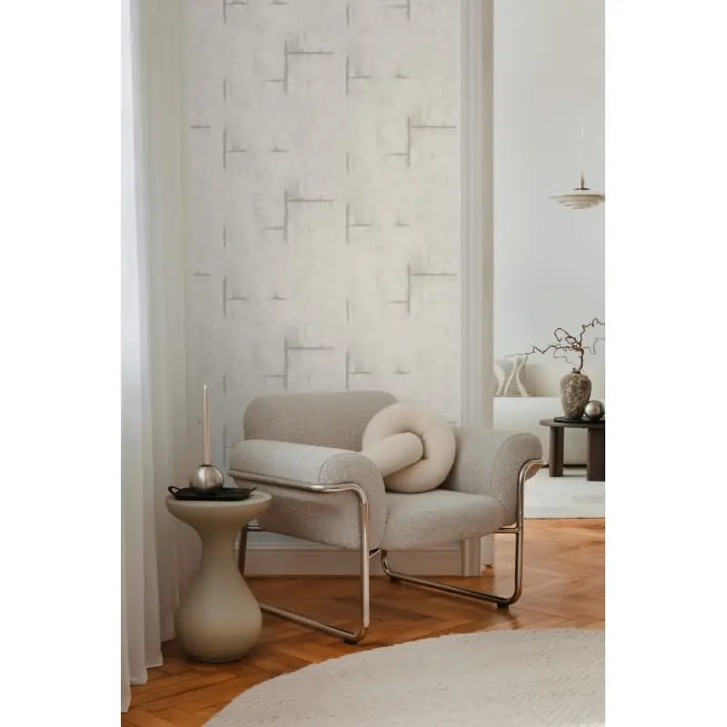 COSMOPOLITAN Vliestapete Betonoptik Weiß Grau moderne Industrial Tapete livingwalls (KG-174927)