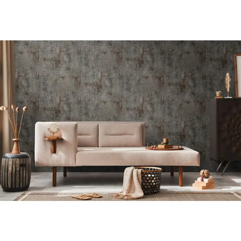 COSMOPOLITAN Vliestapete Betonoptik Anthrazit Schwarz Loft Design Tapete für die Küche livingwalls (KG-174931)