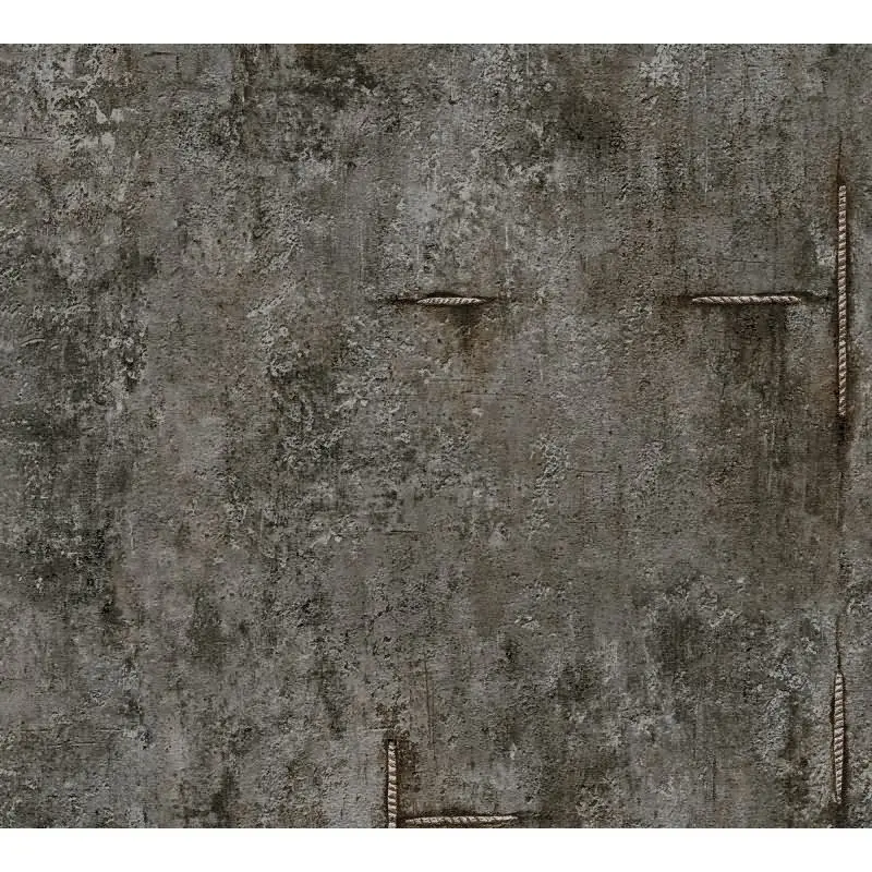 COSMOPOLITAN Vliestapete Betonoptik Anthrazit Schwarz Loft Design Tapete für die Küche livingwalls (KG-174931)
