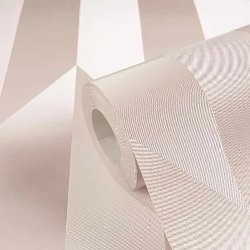 COSMOPOLITAN 3D Vliestapete Rosa moderne geometrische Tapete mit Metallic-Effekt livingwalls (KG-174933)