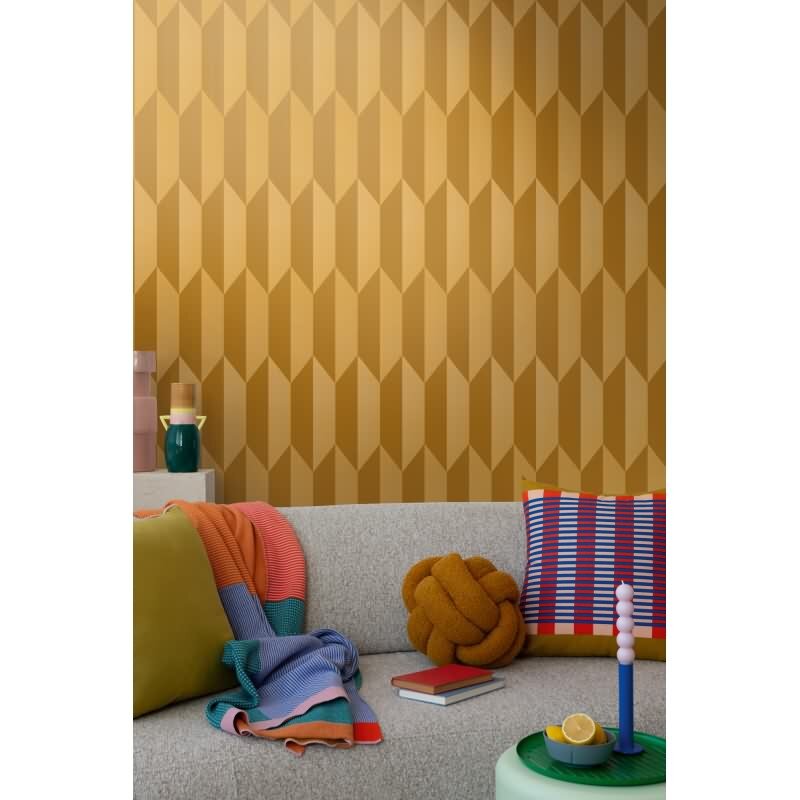 COSMOPOLITAN 3D Vliestapete Gold moderne Muster Tapete mit Metallic-Effekt livingwalls (KG-174937)