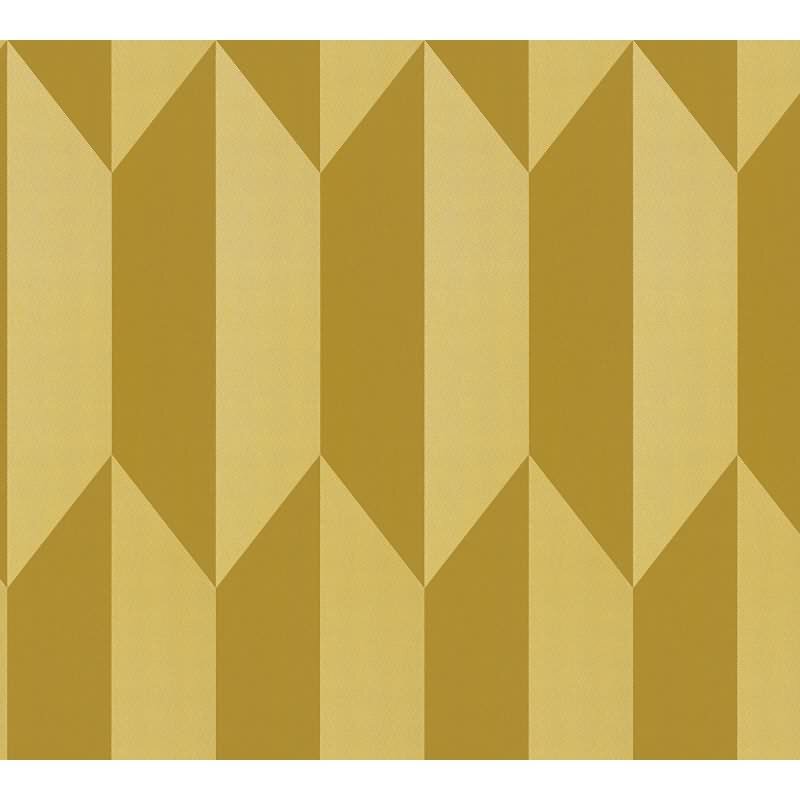 COSMOPOLITAN 3D Vliestapete Gold moderne Muster Tapete mit Metallic-Effekt livingwalls (KG-174937)