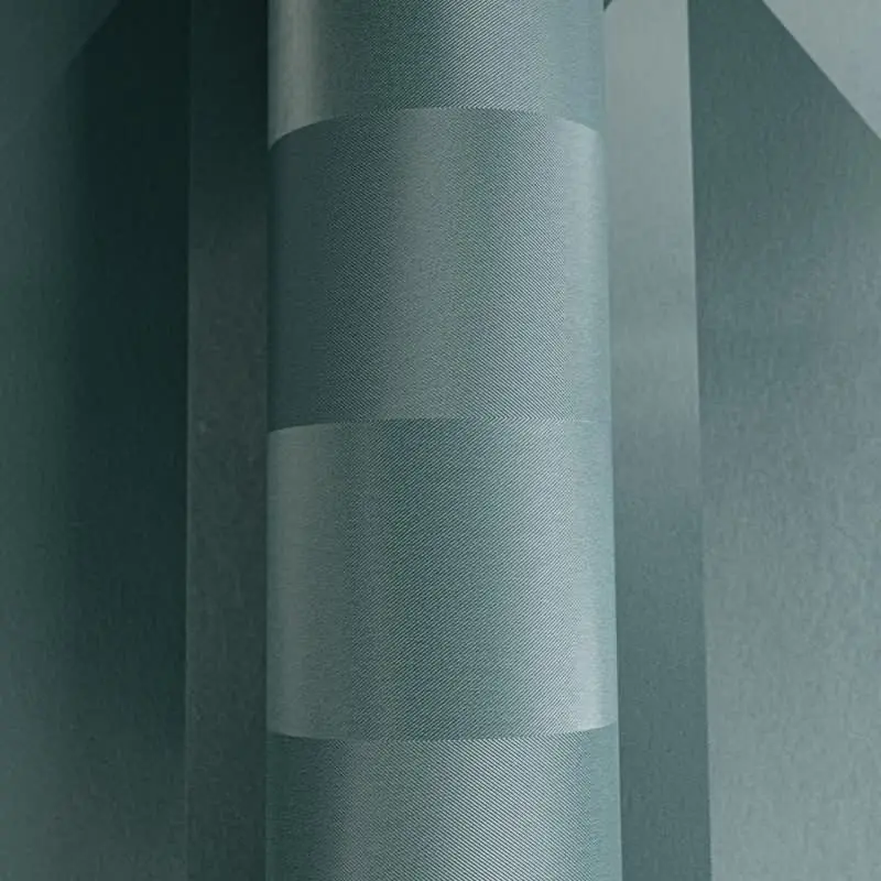 COSMOPOLITAN 3D Vliestapete Petrol Grün moderne Muster Tapete mit Metallic-Effekt livingwalls (KG-174938)